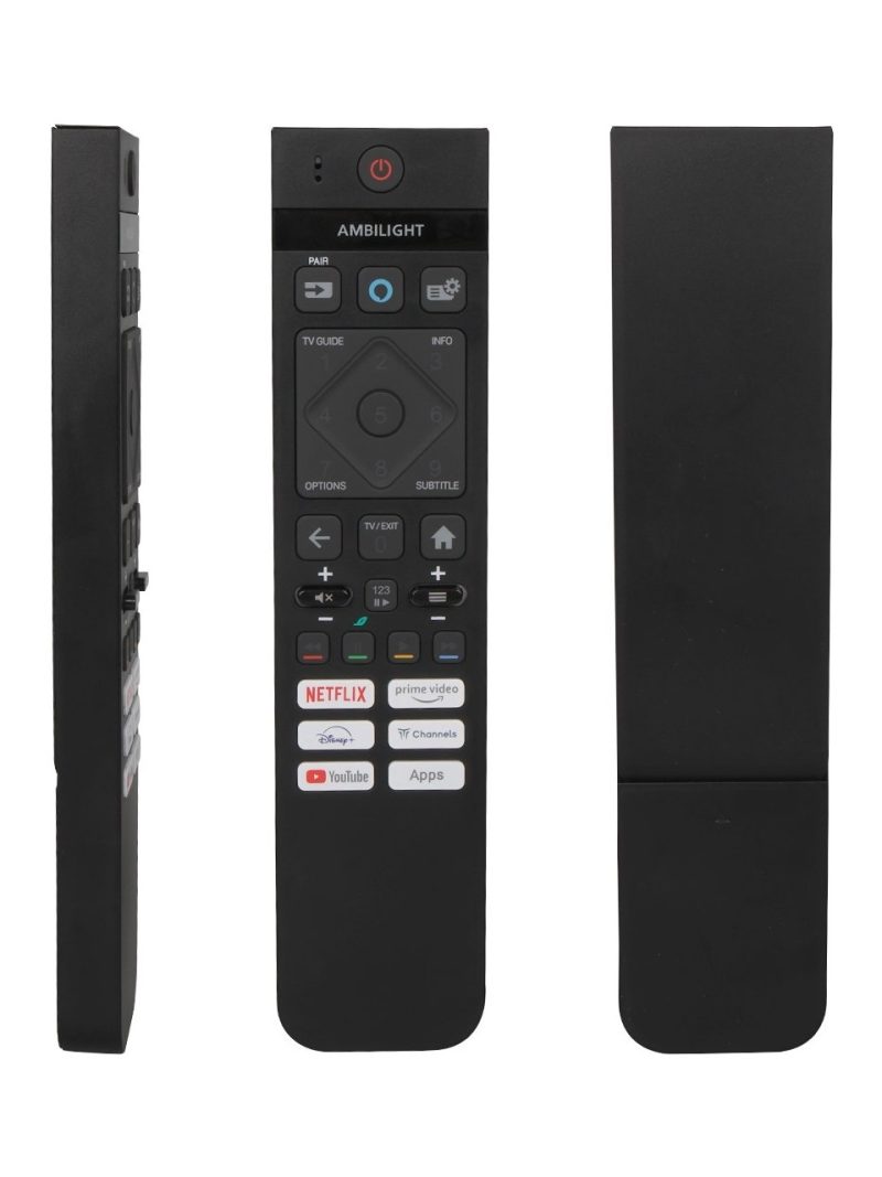 110001320832551 - Philips Yeni Seri Ambilight Tuşlu Ses Komut Televizyon Kumandası