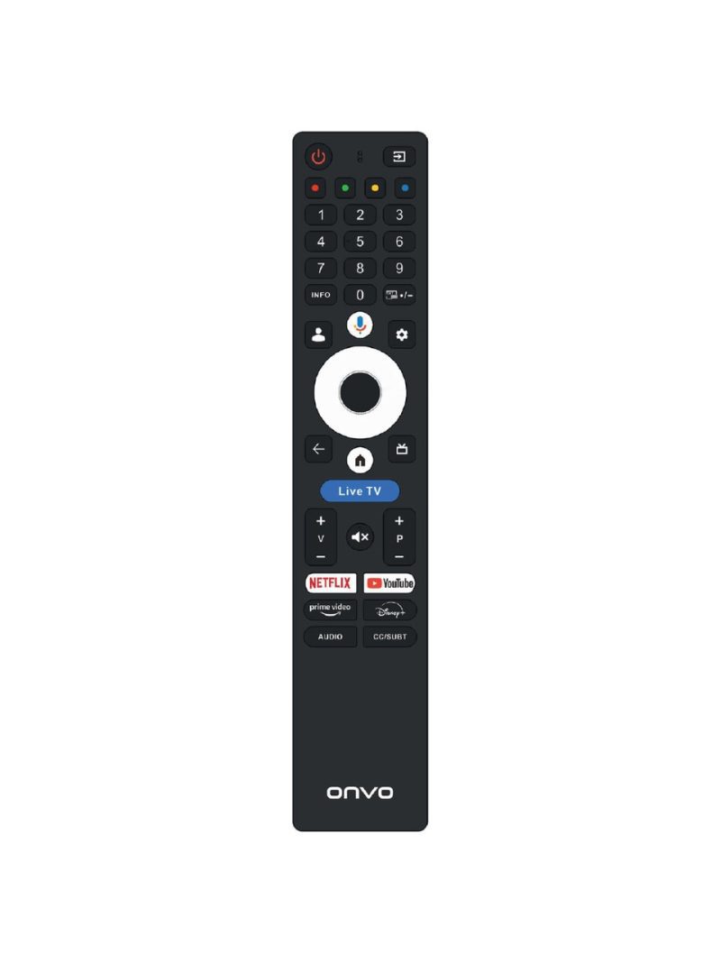 110001377336045 - Onvo 65VQ90F3UA Ses Komutlu Televizyon Kumandası