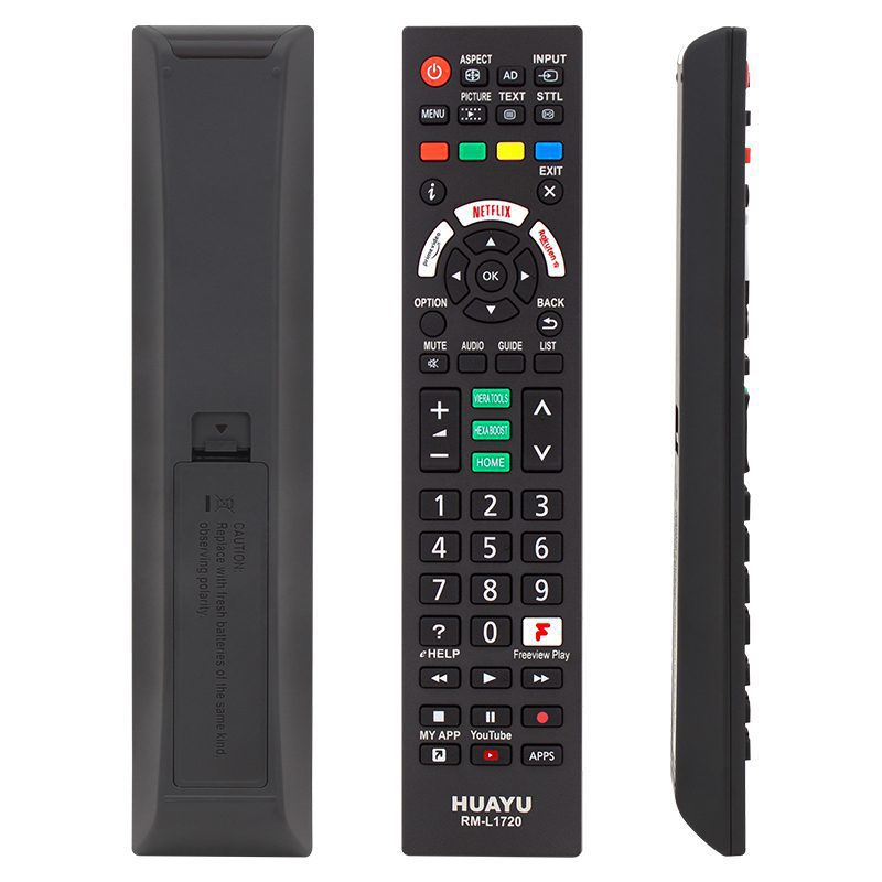 11459-2 11459 2 - Rm-L1720 Panasonic Netflix-YouTube Tuşlu LCD LED TV Kumanda Smart Tüm Modeller