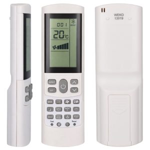 Vestel Kapaklı Klima Kumandası Beyaz (32028581 L St-El P10c)