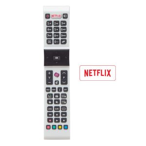 Profilo Rca 49130 Jvc-Vestel -Sanyo Netflıx Tuşlu Beyaz Yazısız Tv Kumanda