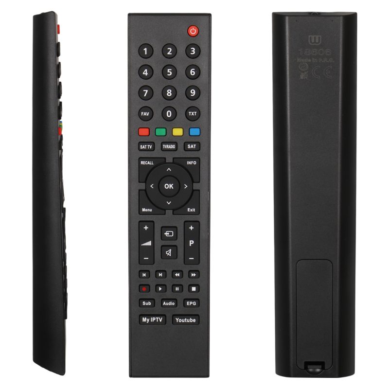 18606-1 18606 1 - Wismann - Botech BSM7-32 MyIPTV-Youtube Tuşlu Lcd Led Tv Kumanda