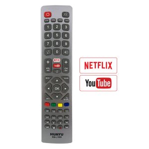 Rm-l1589 Sharp Aquos Netflix-YouTube Tuşlu Lcd Led Tv Universal Kumanda