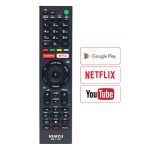 Sony Rm-L1351 Google Play-Netflix-YouTube Tuşlu Lcd Led TV Universal Kumanda