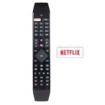 Vestel Netflix Mor Tuşlu Yeni Üstü Camlı Model Led Televizyon Kumanda