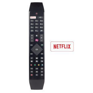 Vestel Netflix Mor Tuşlu Yeni Üstü Camlı Model Led Televizyon Kumanda