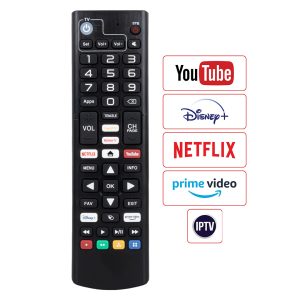 Dreamstar Android Netflix-Youtube-Prime Video Tuşlu Tv Uyumlu Uydu Kumandası