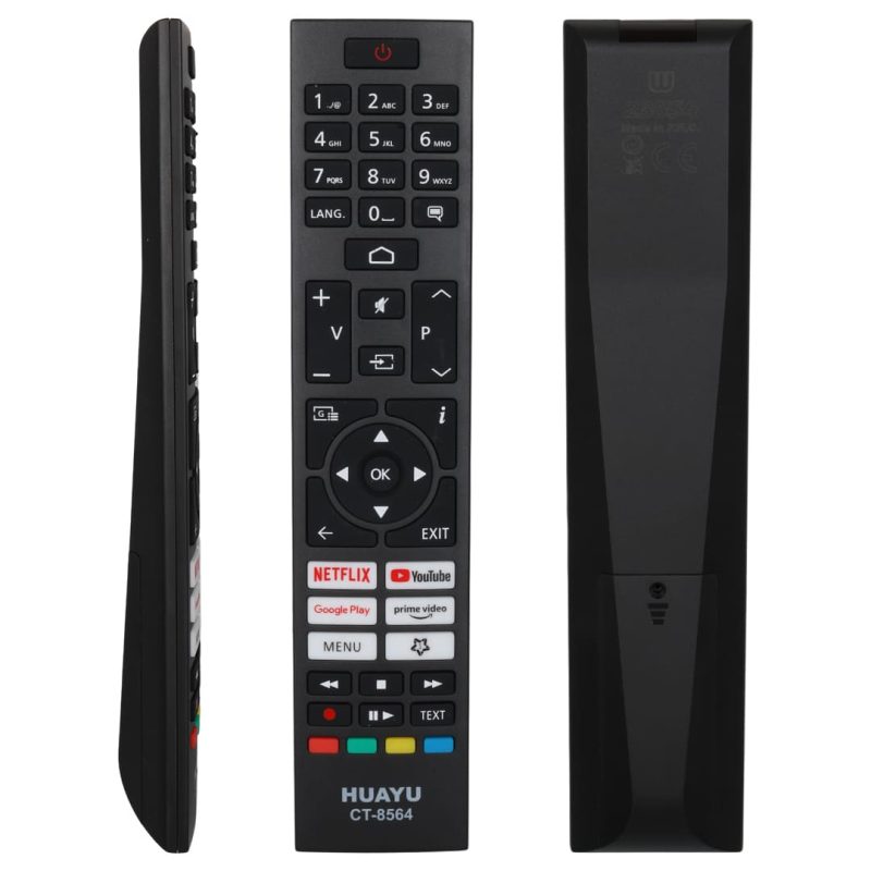 23854-1 23854 1 - TOSHIBA Ct-8564 Netflıx -Youtube -Prıme Vıdeo -Google Play Tuşlu Tv Kumanda