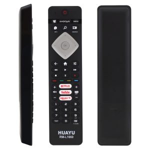 Phılıps Rm-L1660 Netflix-Youtube-Rakuten Tv Tuşlu Ses Komutsuz Lcd Led Televizyon Kumandası