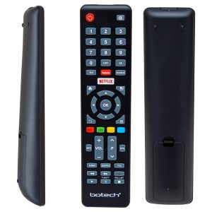 Botech Altus Next Netflix-Youtube Tuşlu Lcd Led Tv Kumanda (7601-32y022-0044Beh1-Ydx07601ra0-19a1100073)