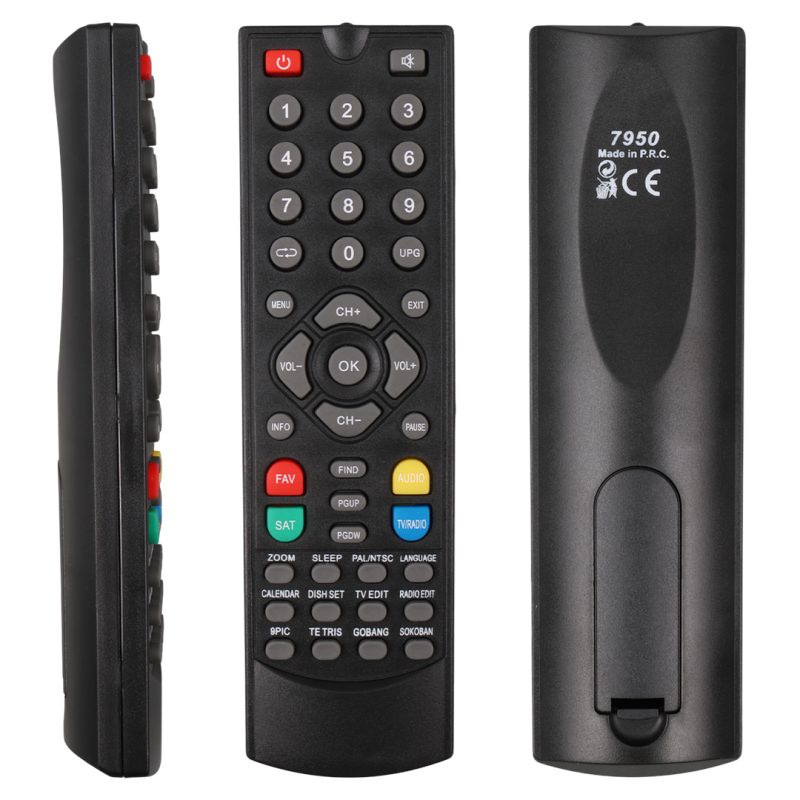 7950 1 - Skytech ST-5200-5230-7200-13000 FTA SD Uydu Alıcı Kumandası