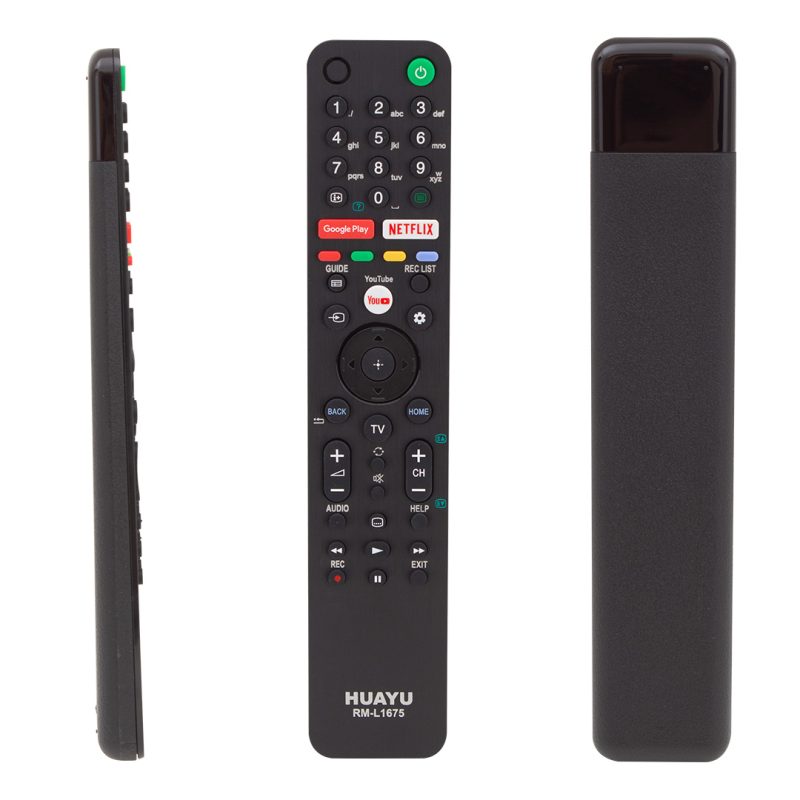 8129 2 - Sony Rm-L1675 Netflix-YouTube-Google Play Tuşlu Blisterli Ses Komutsuz Lcd Led TV Kumanda