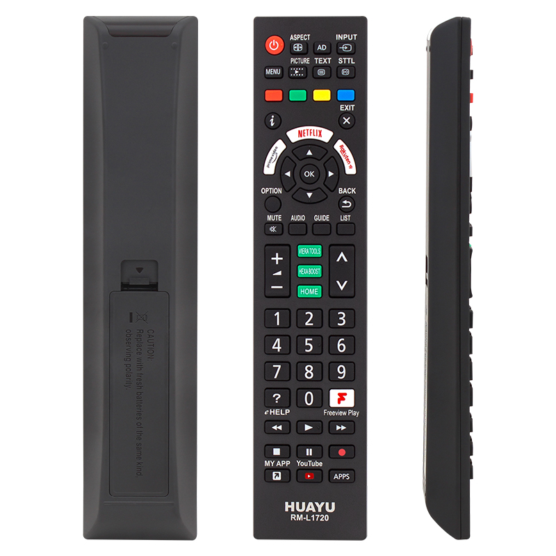 11459-2 11459 2 - Rm-L1720 Panasonic Netflix-YouTube Tuşlu LCD LED TV Kumanda Smart Tüm Modeller