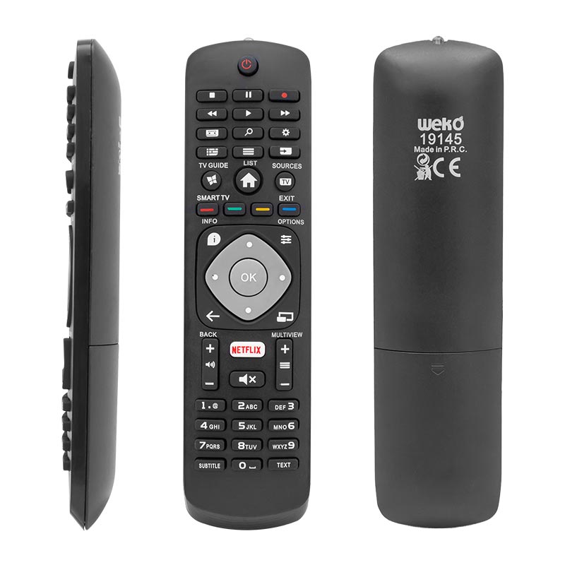 19145 19145 - Huayu Philips Rm-L1285+ Smart Tuşlu Netflix Lcd Led Tv Kumanda (40141=19145)