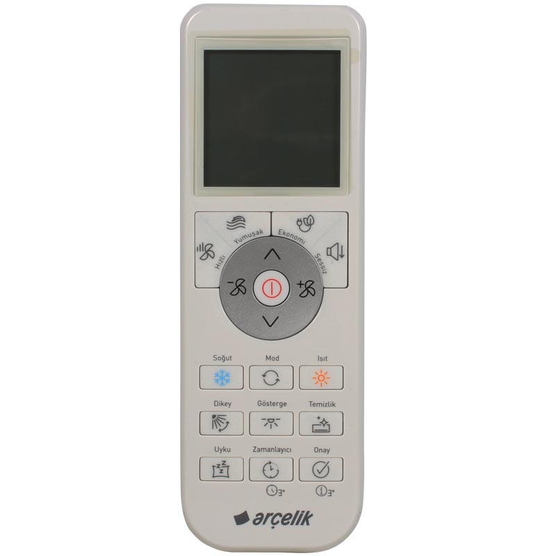 19979 19979 - Arçelik Beko Yeni Tip 5401568401 Beyaz Klima Kumandası (5401552301)