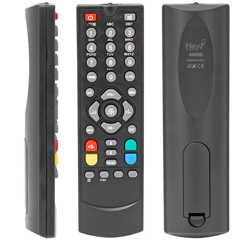 40020-1 40020 1 - Nextstar 5000 Plus - Kanky SD / Mersat Easy - Active FTA / Jake Mini SD Uydu Alıcı Kumandası