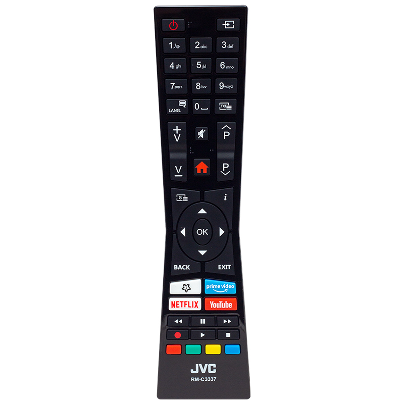 4370 4370 - Jvc RM-C3337 Netflix-Youtube-Prime Video Tuşlu Lcd-Led Televizyon Kumanda