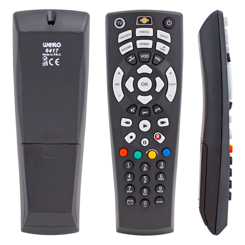 6417 6417 - D-Smart Akıllı Kumanda Dtv - 20000 - 35000 Universal Akıllı Uydu Kumandası