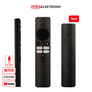 Xiaomi Mi Box 4S Netflix Prime Video YouTube Tuşlu Ses Komutlu Kumanda 4K Kumanda